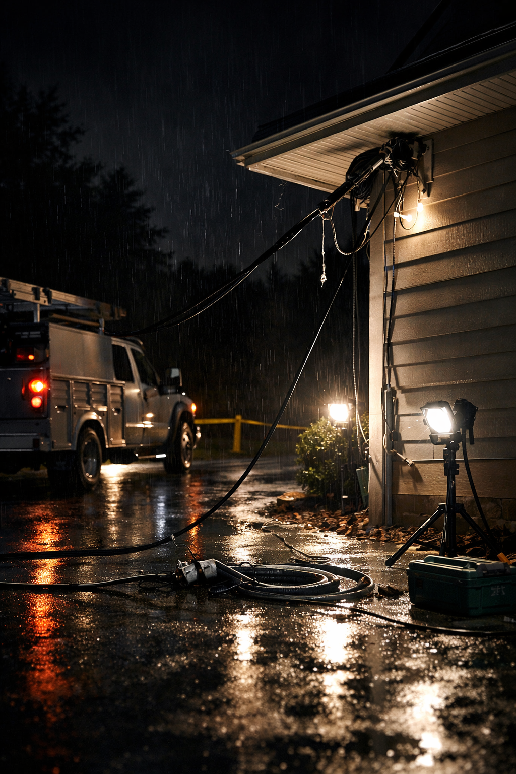 Emergency repairs example