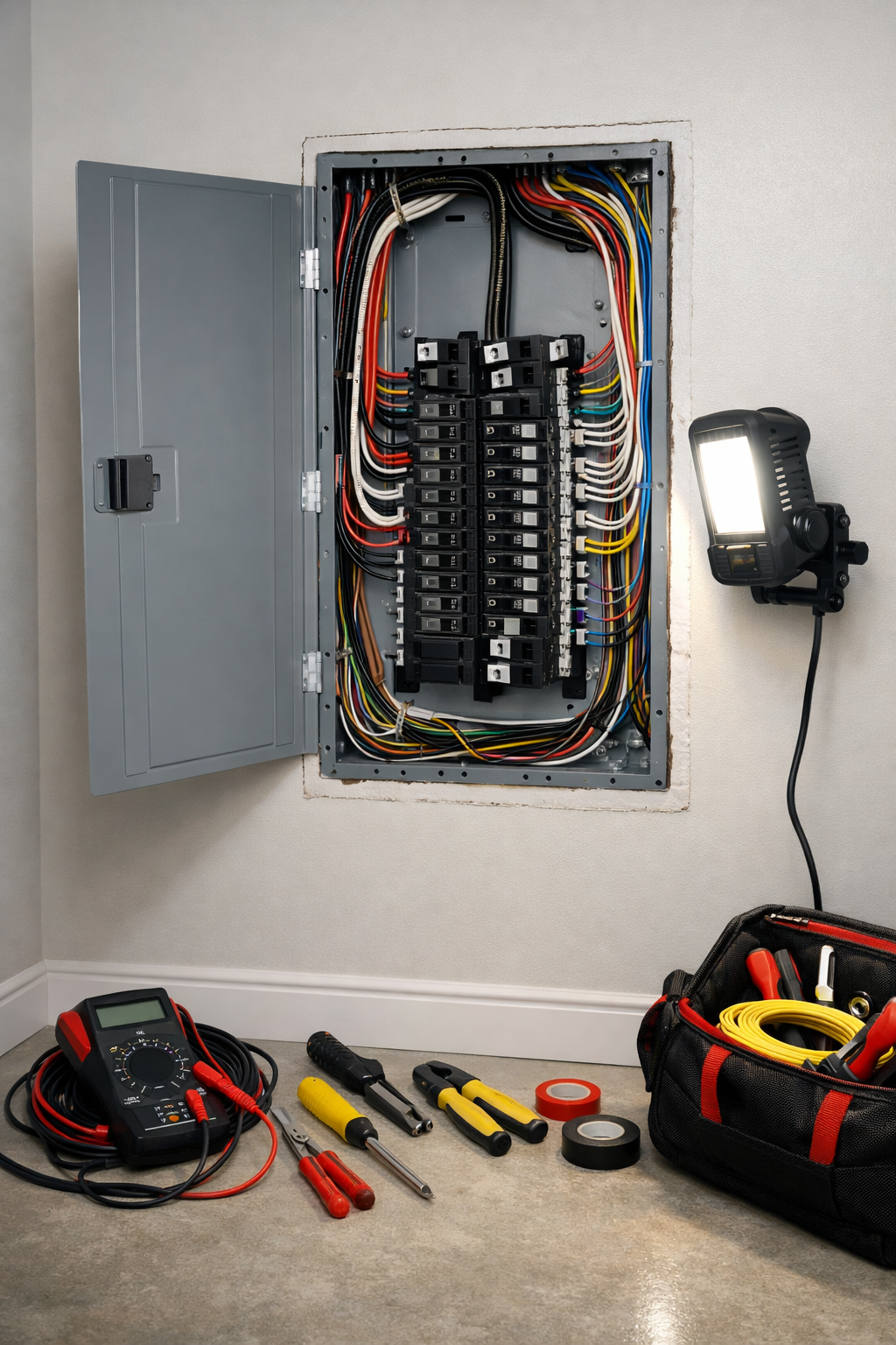 Panel upgrades example